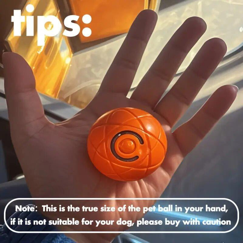 Interactive Gravity Bounce Dog Toy, Durable Chew Ball with Auto Tease, Rechargeable Lithium Polymer Battery, Dog Self-Entertainment Motorized Pet Toys, Dog Accessories, Dog Stuff