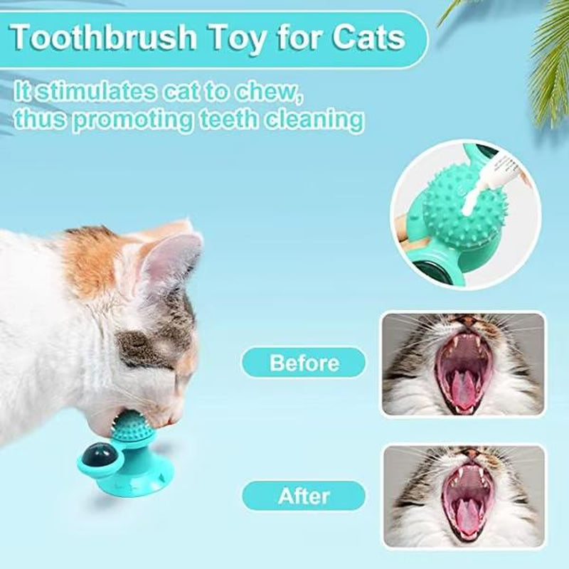 Interactive Catnip Windmill Toy – Spark Your Cat’s Playful Instincts!