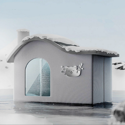 ❄️ Cool House for Cat & Dog 🐱🐶 – Summer and 4 Seasons Comfort Nest