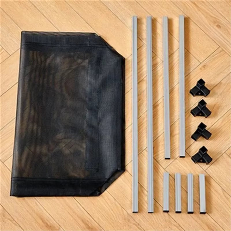 Dog Bed Elevated Bed for Dogs Folding Pet Camping Bed Cat House High Dog Hammock Removable Washable Cat Dog Bed for Kennel Puppy