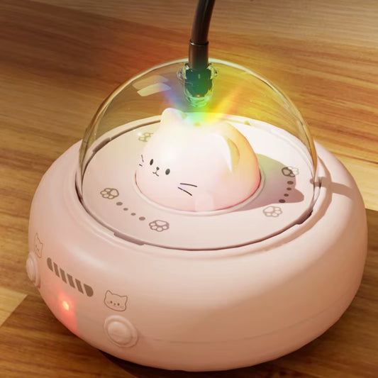 Smart Teaser Cat Toy Electric UFO Cat Teaser Stick with Bell Training Pet Toys Replaceable Feather Interactive Cat Supplies