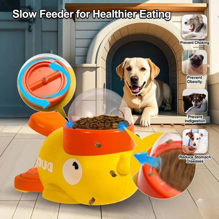 Yellow Duck Interactive Pet Feeder™