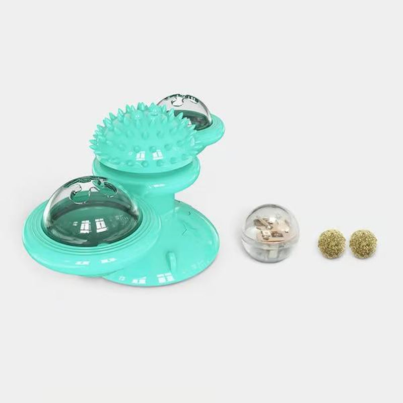 Interactive Catnip Windmill Toy – Spark Your Cat’s Playful Instincts!