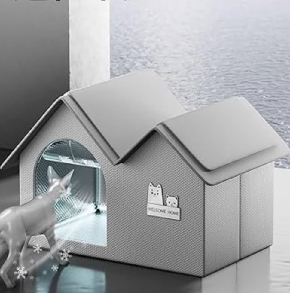 ❄️ Cool House for Cat & Dog 🐱🐶 – Summer and 4 Seasons Comfort Nest