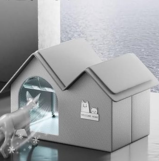 ❄️ Cool House for Cat & Dog 🐱🐶 – Summer and 4 Seasons Comfort Nest
