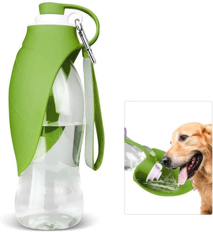 🐾 OUZEY Dog Water Bottle – Portable & Foldable Pet Hydration for Walks 🐶💧
